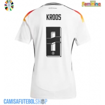 Camisa de time de futebol Alemanha Toni Kroos #8 Replicas 1º Equipamento Feminina Europeu 2024 Manga Curta